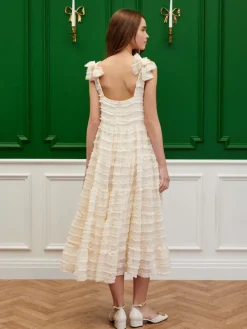 Sister Jane Revel Ruffle Midi Dress