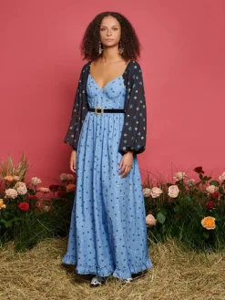 Sister Jane Saddle Floral Maxi Dress