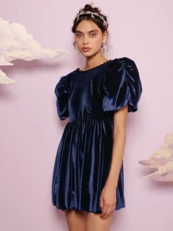Sister Jane Spell Velvet Mini Dress