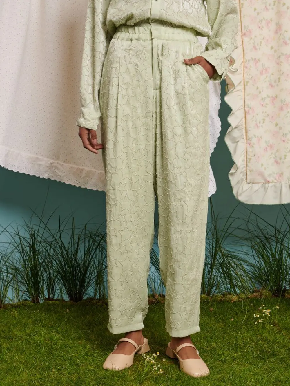 Sister Jane Sugar Star Bead Trousers