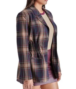 Steve Madden Frida Plaid Jacket
