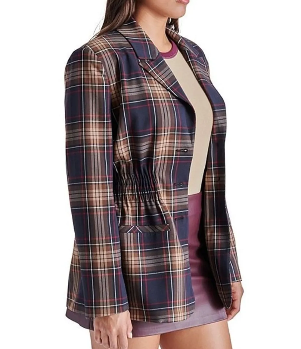 Steve Madden Frida Plaid Jacket