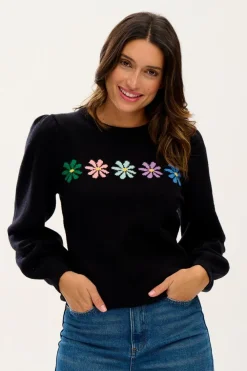 Sugarhill Brighton Andrea Rainbow Daisies Jumper