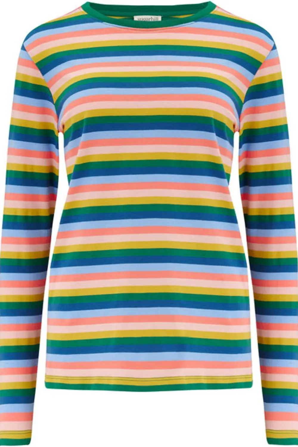 Sugarhill Brighton Brunswick Jersey Top - Multi, Retro Stripes
