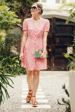 Sugarhill Brighton Gail Dress Rainbow Daisies