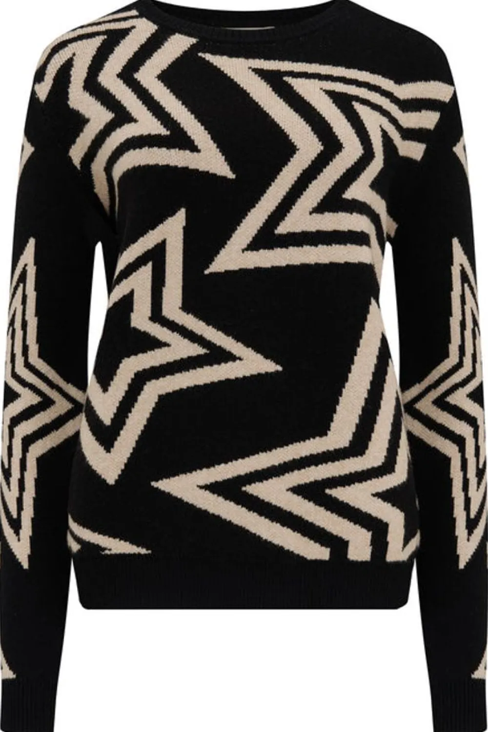 Sugarhill Brighton Thalia Jumper - Black, Star Explosion